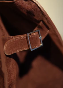 Сумка Tote из замши фото 803011