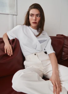 Майка хлопковая с карманом  фото 1233242