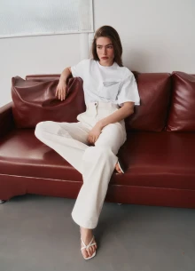 Майка хлопковая с карманом  фото 1233243