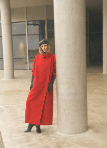 Пальто в длине макси фото 1233060