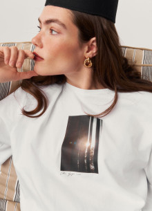 Майка хлопковая с принтом фото 1233241