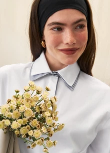 Майка поло из итальянского хлопка фото 1144