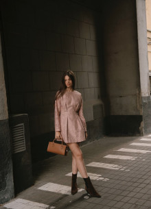 Платье кружевное мини фото 1232555