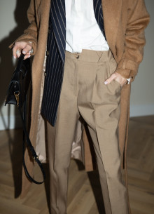 Брюки классического прямого кроя фото 1232027