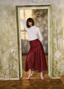 Лонгслив с высокой стойкой  фото 1232433